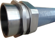 Delikon stainless steel liquid tight conduit,stainless steel lquid tight connector
