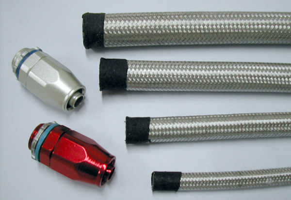 Connectors For Braided Flexible Electrical Conduit Systems