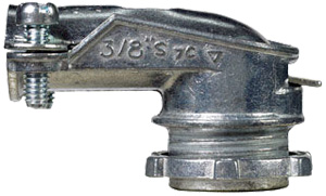 Squeeze Type BX-Flex Connector,90 degrees