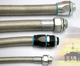 Petrochemical, Offshore, Heavy industry wiring flexible conduit and fittings