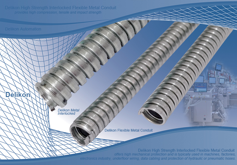 Electrical Galvanized Steel PVC Flexible Conduit And Fittings Grey