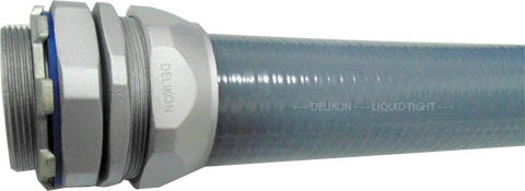 Delikon liquid tight conduit and liquid tight conduit fittings for power plant