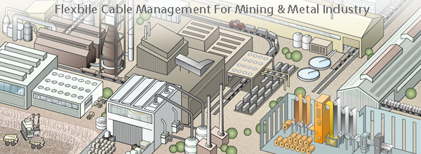 Flexible Conduit System For Mining & Metal Industry Wirings