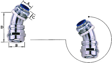 45 Degrees Connectors